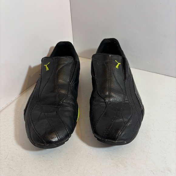 Vintage Puma‎ Y2K men’s slip on black shoes in size 9.5 - Picture 3 of 9
